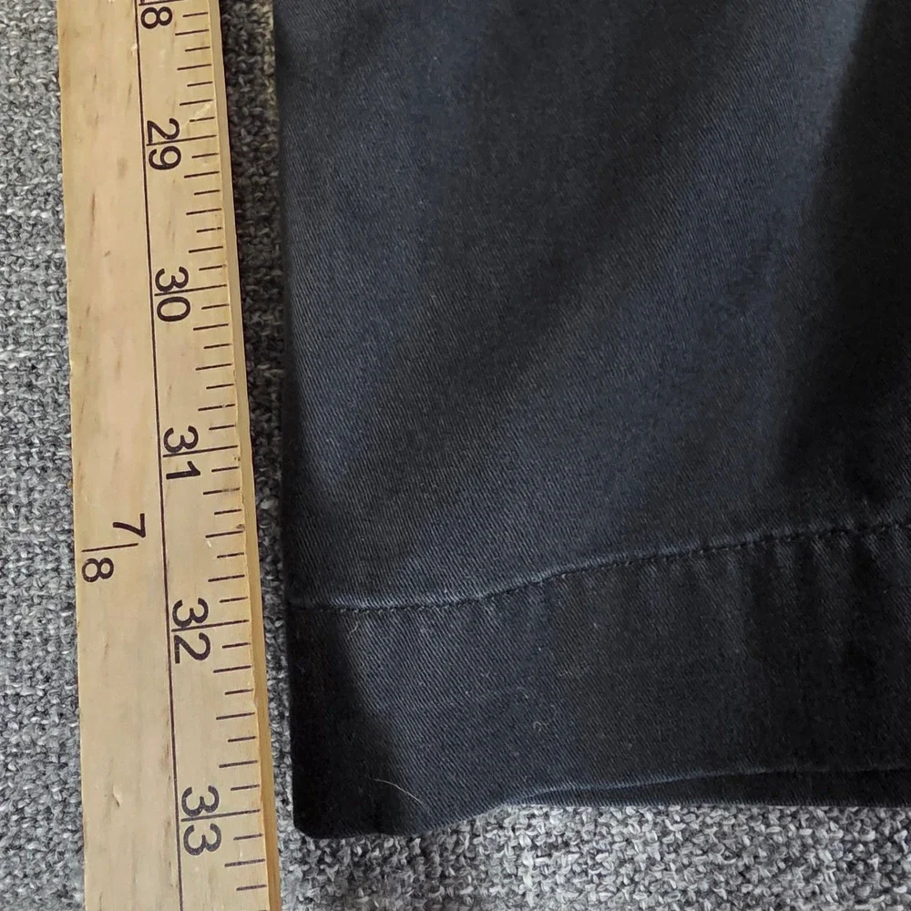 Polo Ralph Lauren Stretch Classic Fit Chino Pants Mens Black Cotton Twill Read